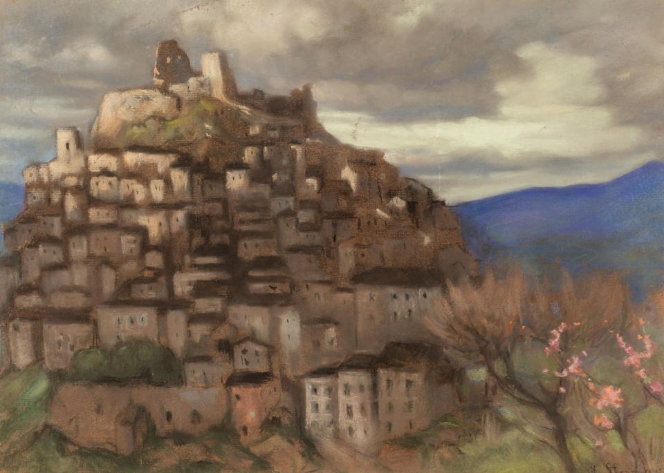 Rocca Imperiale miestelis temstant